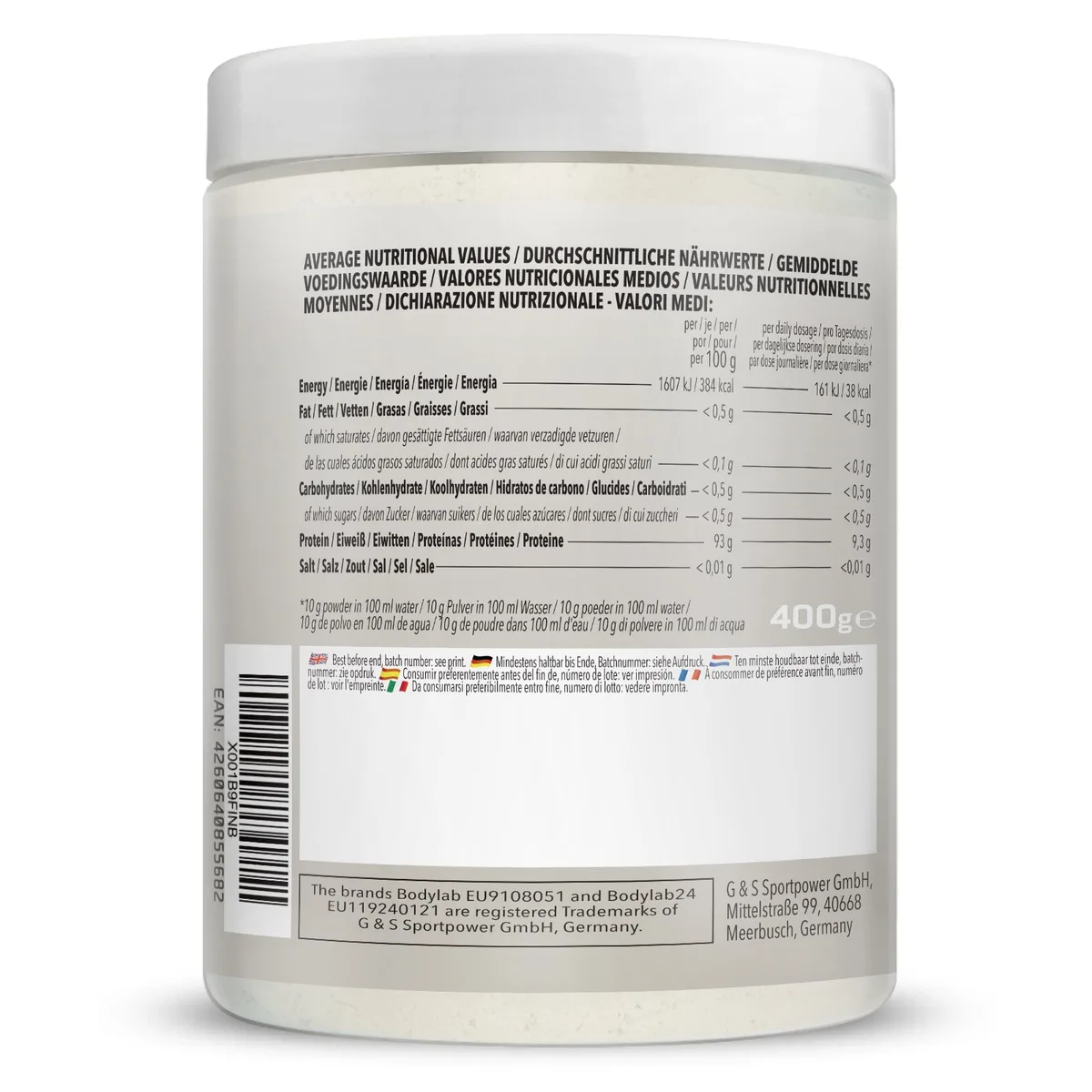 Hydrolised Collagen (400g) Neutral – Bild 3