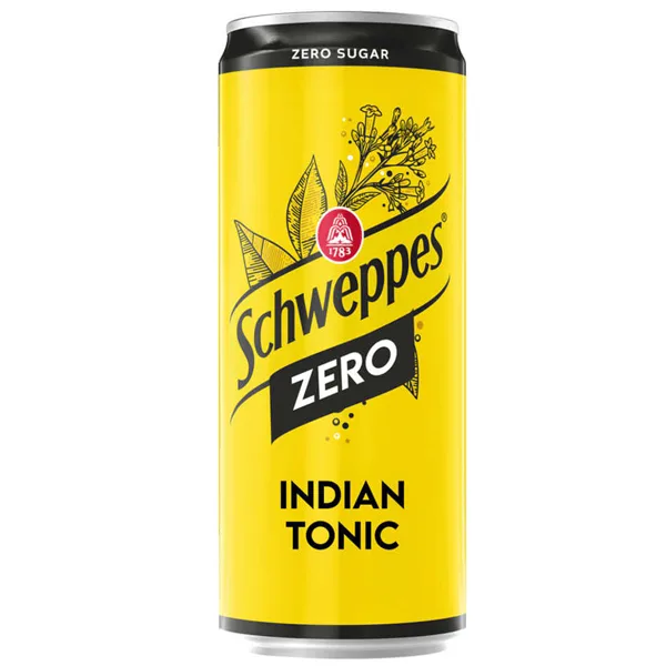 Schweppes Zero Indian Tonic (330 ml)