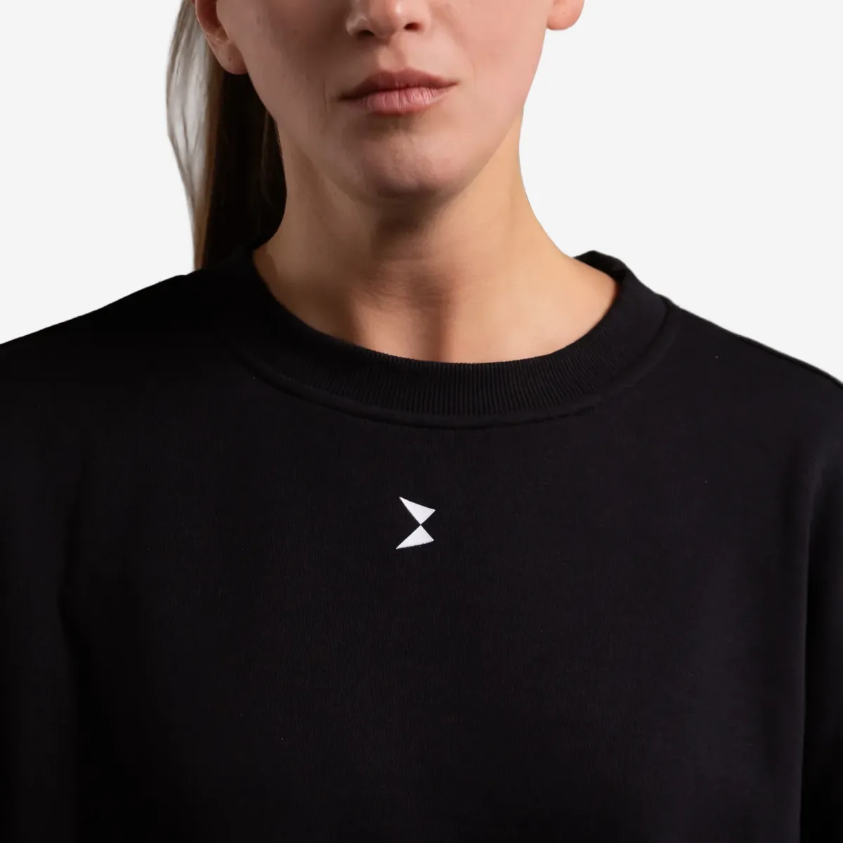 Women's Crew Neck Sweater Zwart / M – Bild 5