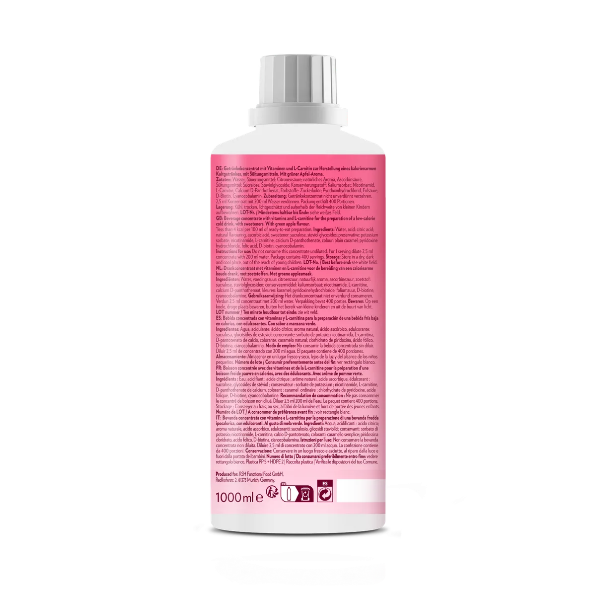 Zero Drink (1000ml) + Dosierspender – Bild 8
