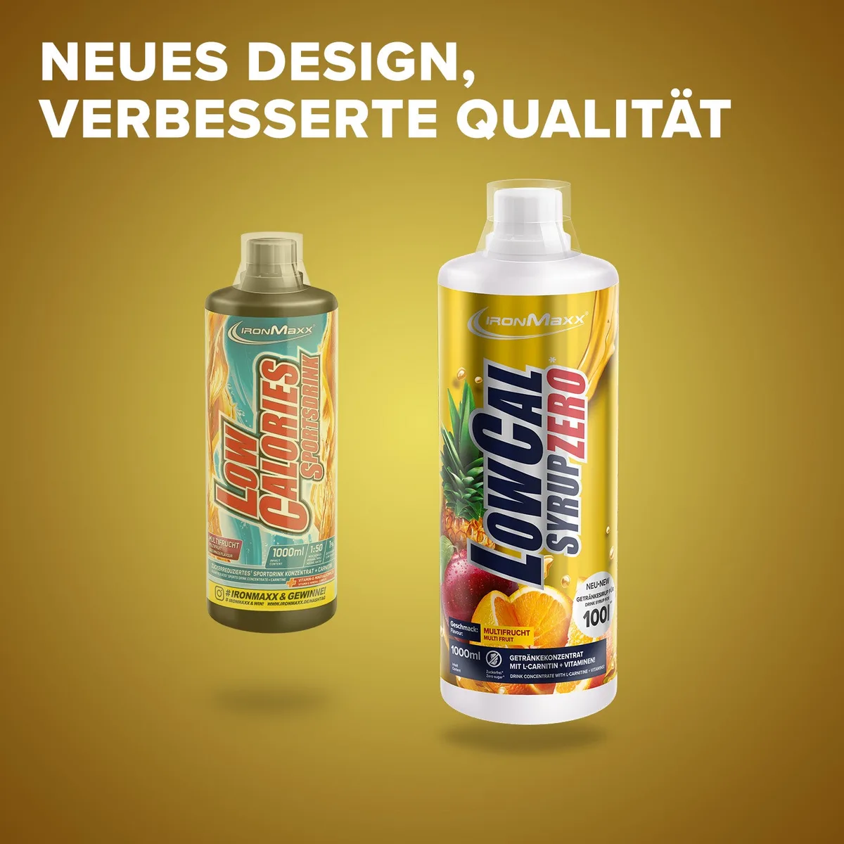 LowCal Syrup Zero (1000ml) - Multifrucht – Bild 4