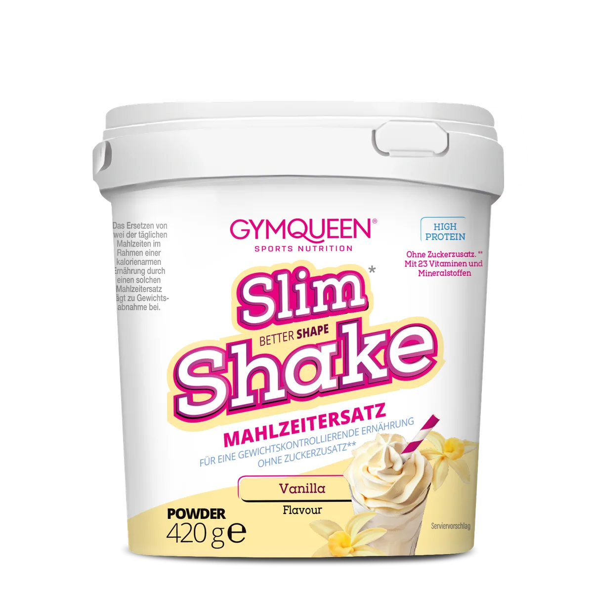 Slim Shake Mahlzeitersatz-Shake (420g) Chocolate – Bild 6