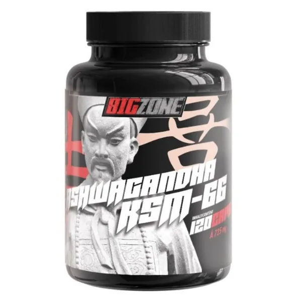 Big Zone Ashwagandha ksm-66, 120 Kaps.