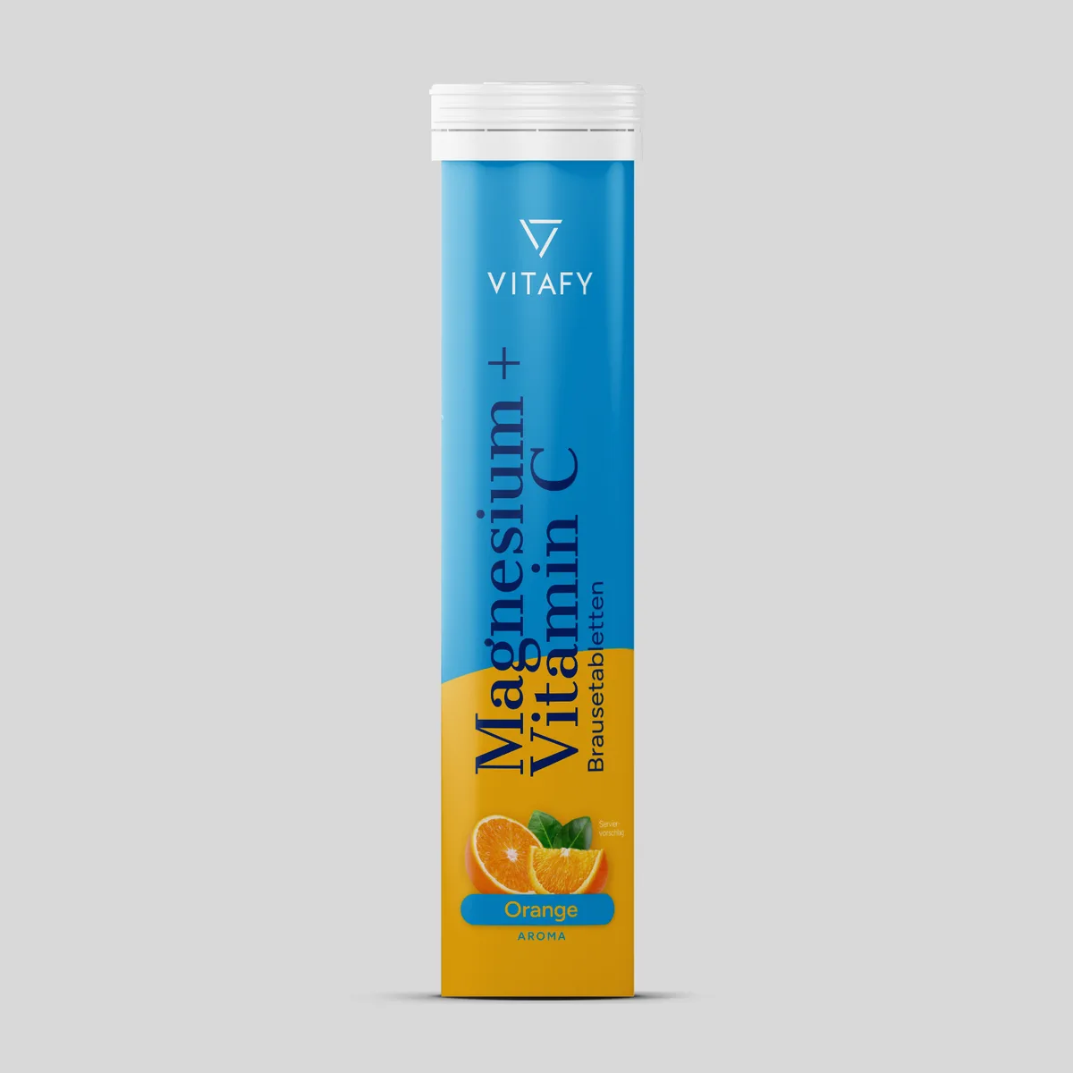 Magnesium + Vitamin C - Orange (20 Brausetabletten) – Bild 7
