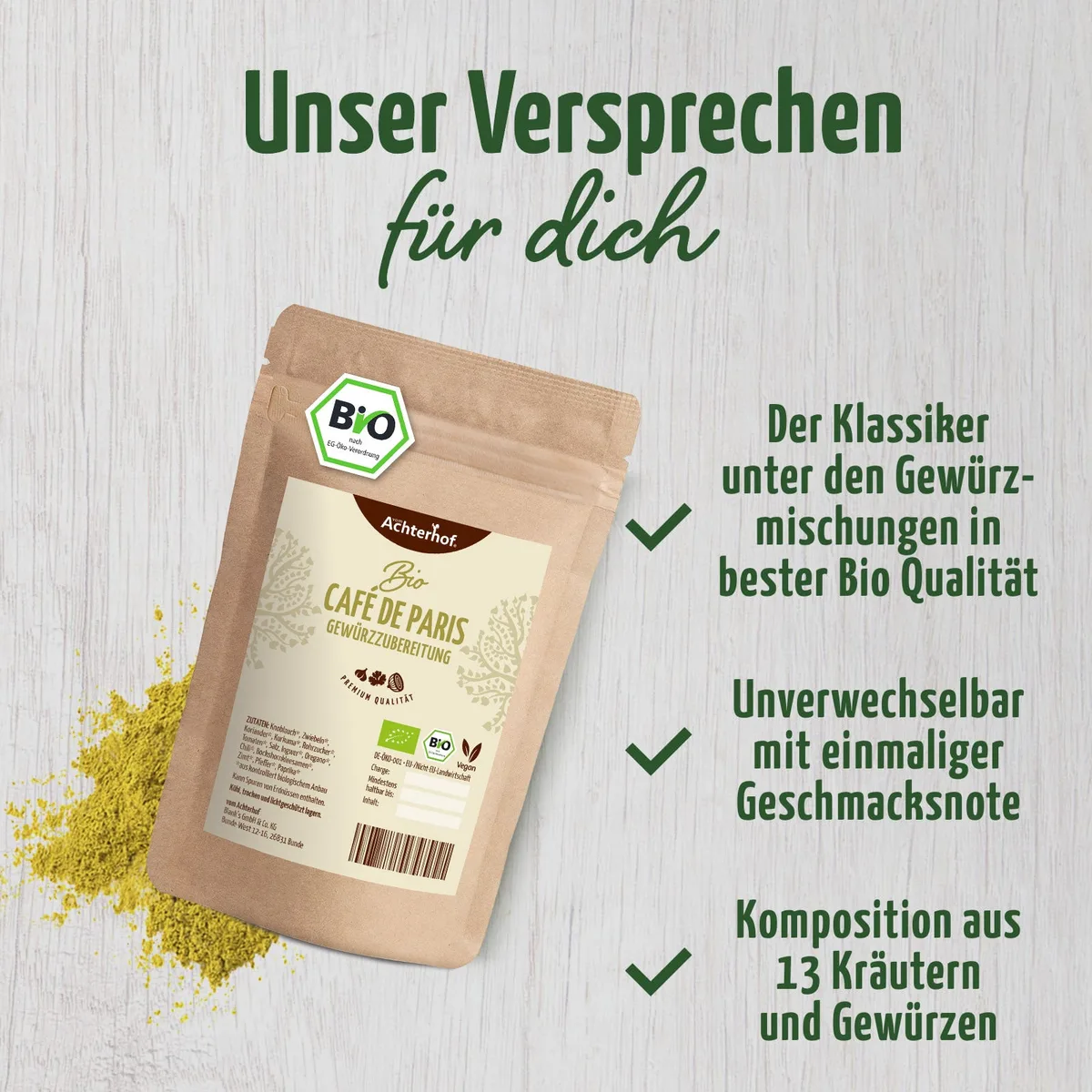 Café de Paris Gewürzzubereitung Bio (100g) – Bild 5