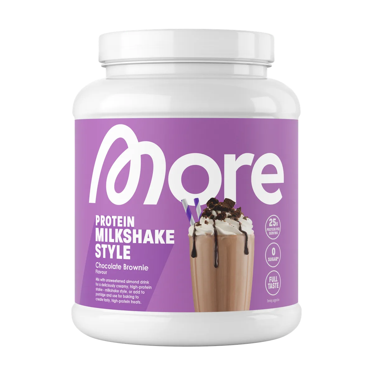 More Protein Milkshake Style Neutral / 25g Probe – Bild 3