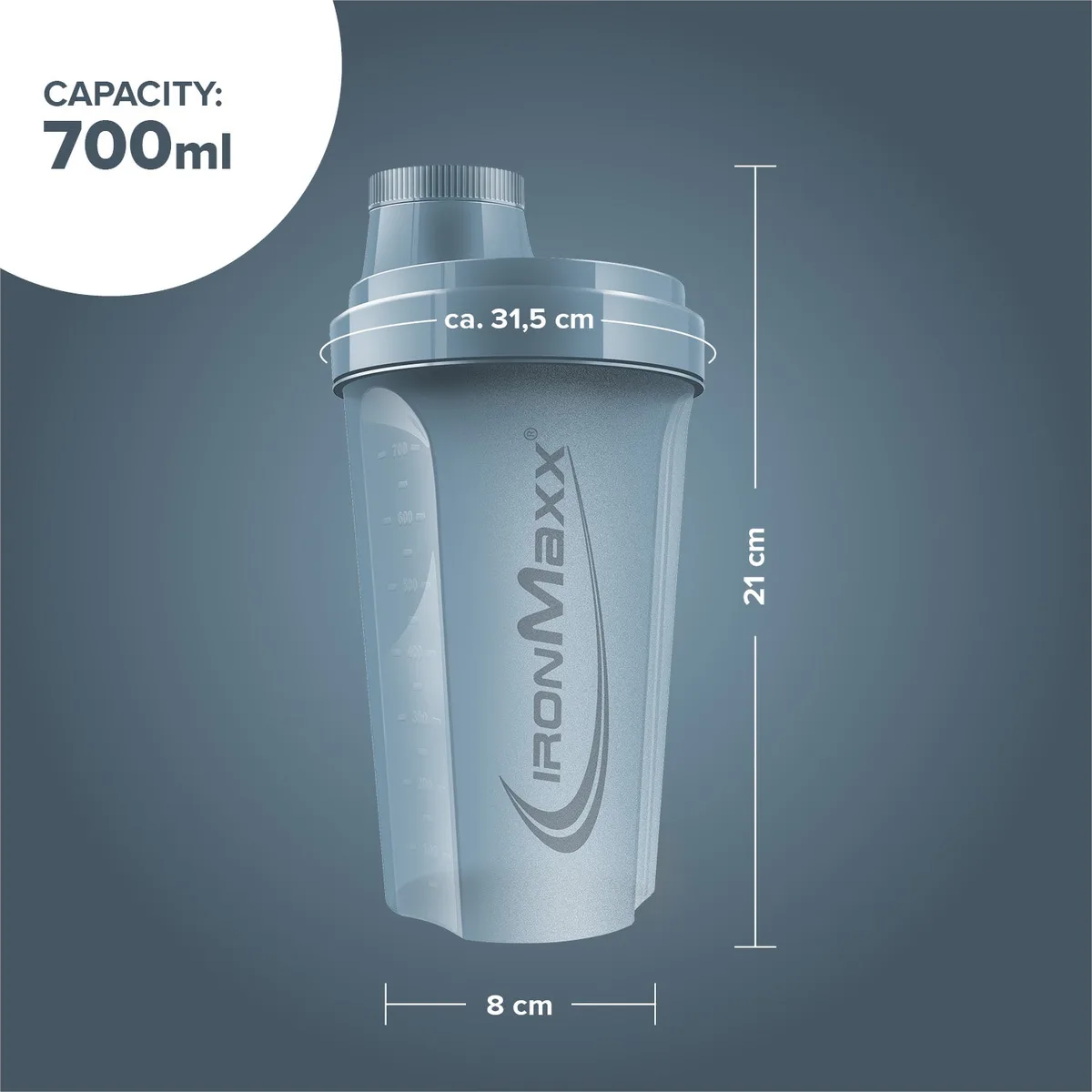 Shaker (700ml) - Kyanaite Blue – Bild 7