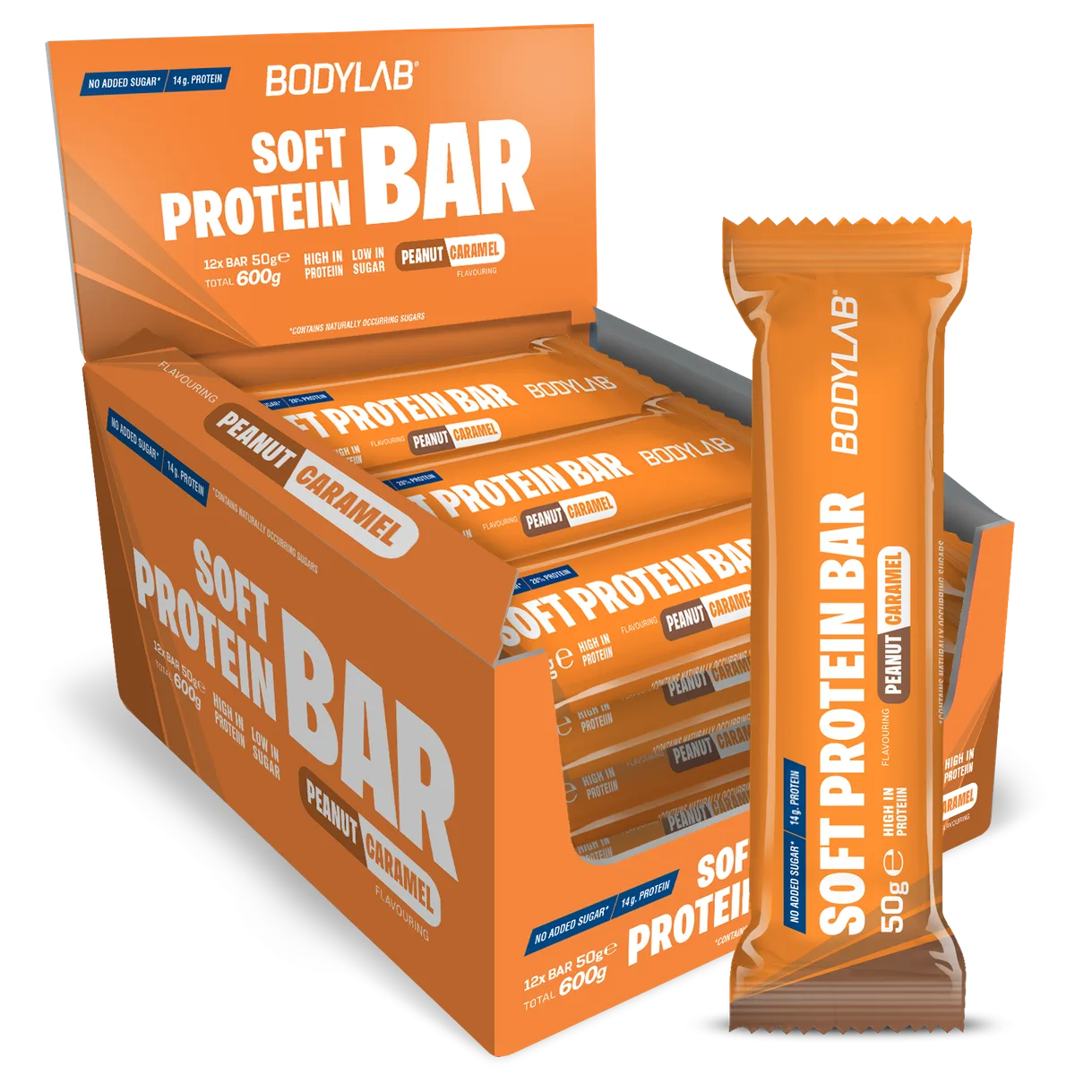 Soft Protein Bar (12x50g) Chocolate Caramel – Bild 7