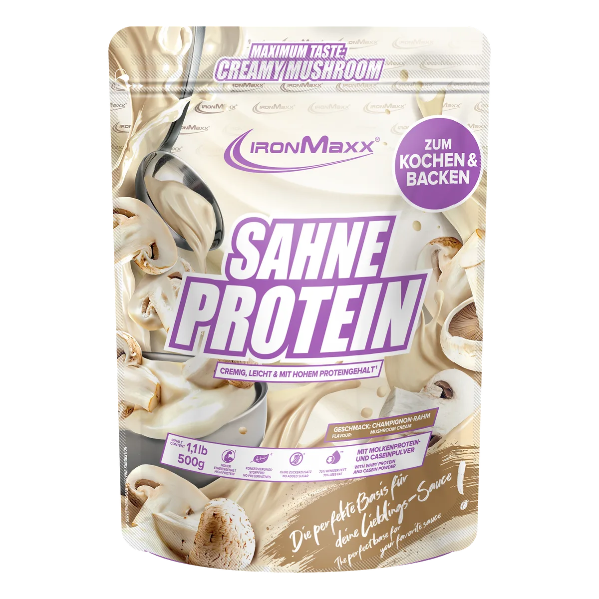 Sahne Protein (500g) - Champignon Rahm