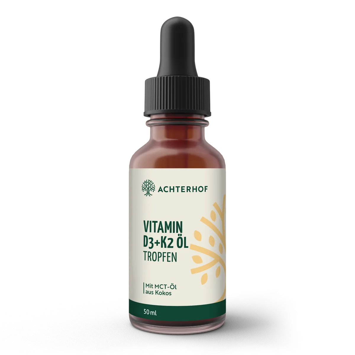 Vitamin D3+K2 Öl Tropfen (50ml)