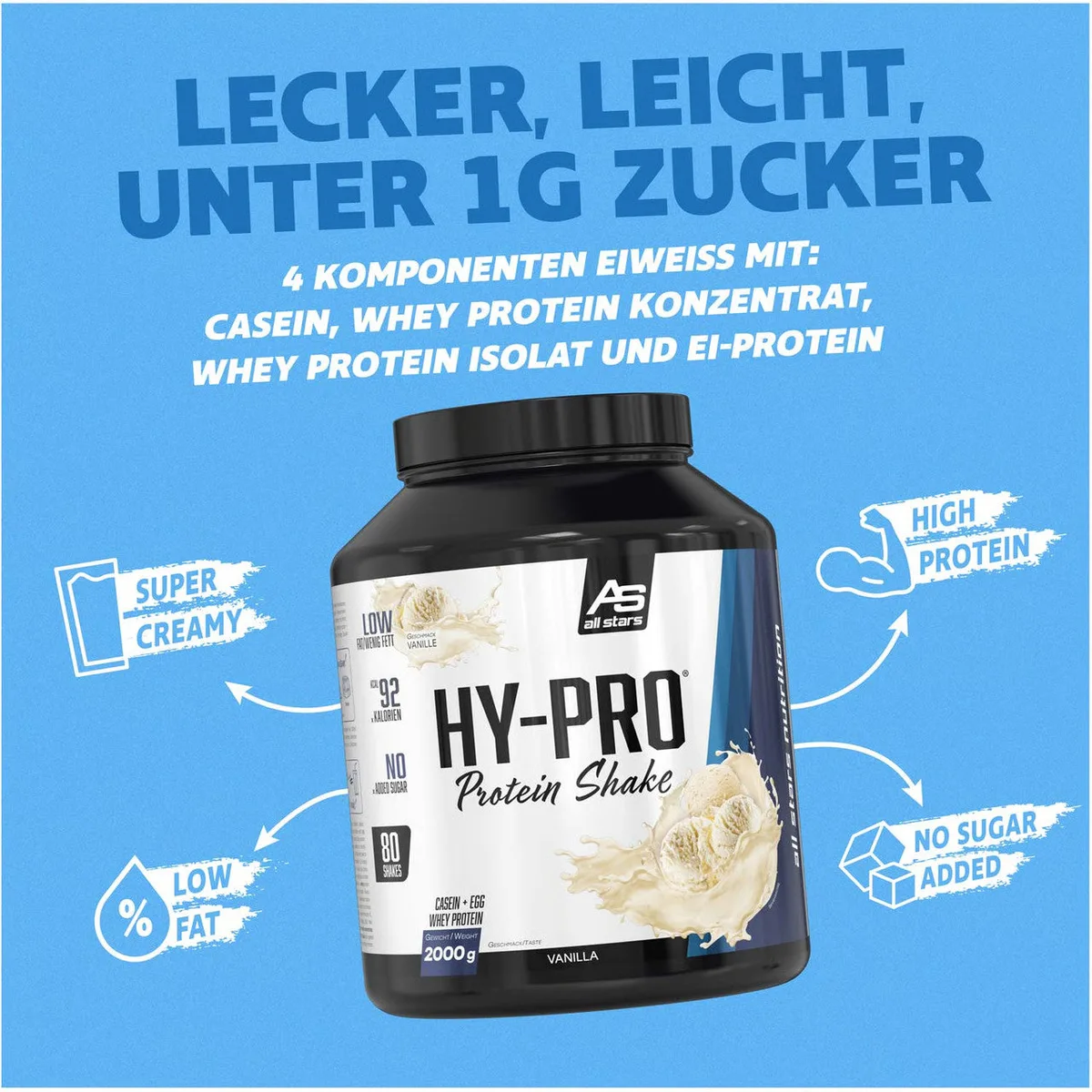 Hy-Pro 85 (2000g) Schokolade – Bild 8