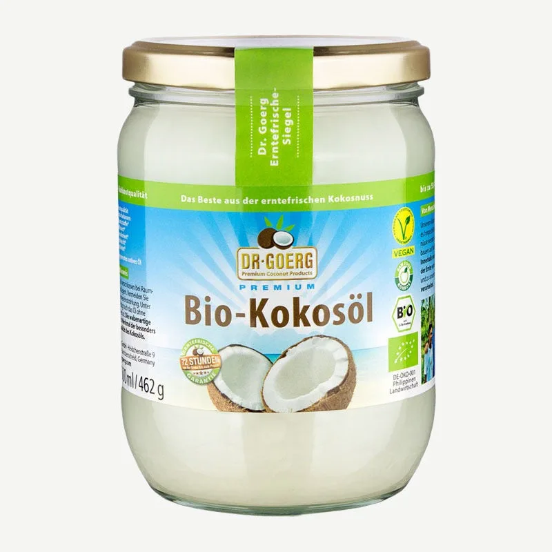 Dr. Goerg Bio Premium Kokosnussöl Basic / 500 ml – Bild 2