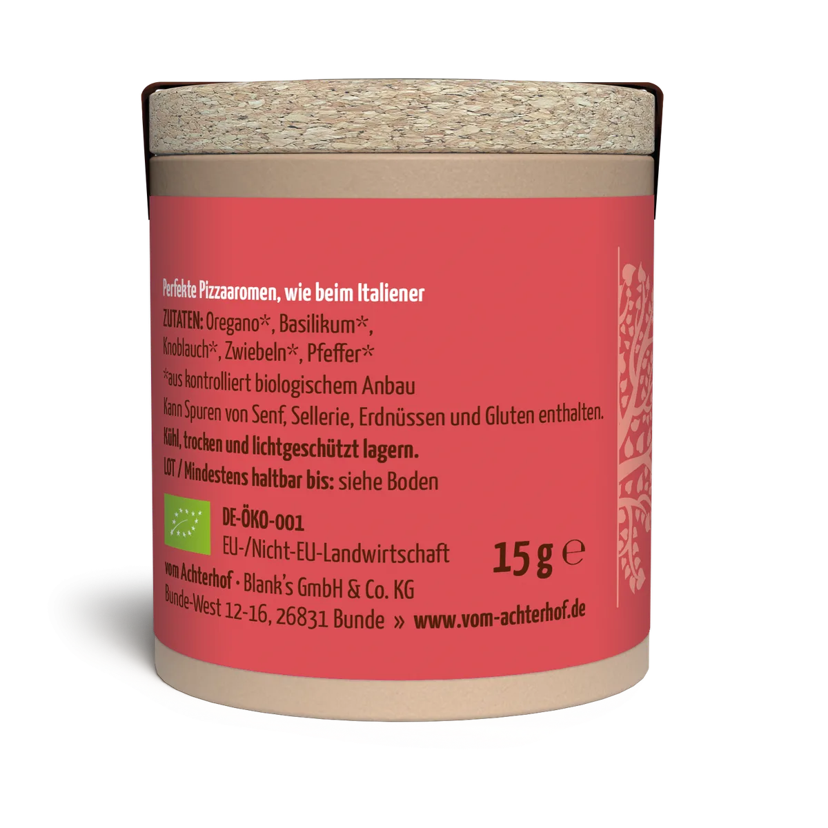 Pizza Gewürzmischung Bio (15g) – Bild 2