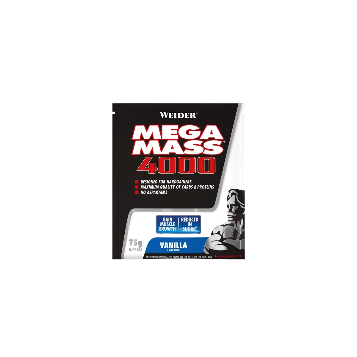 Mega Mass 4000 Probierbeutel Schokolade / Probierbeutel (75g)