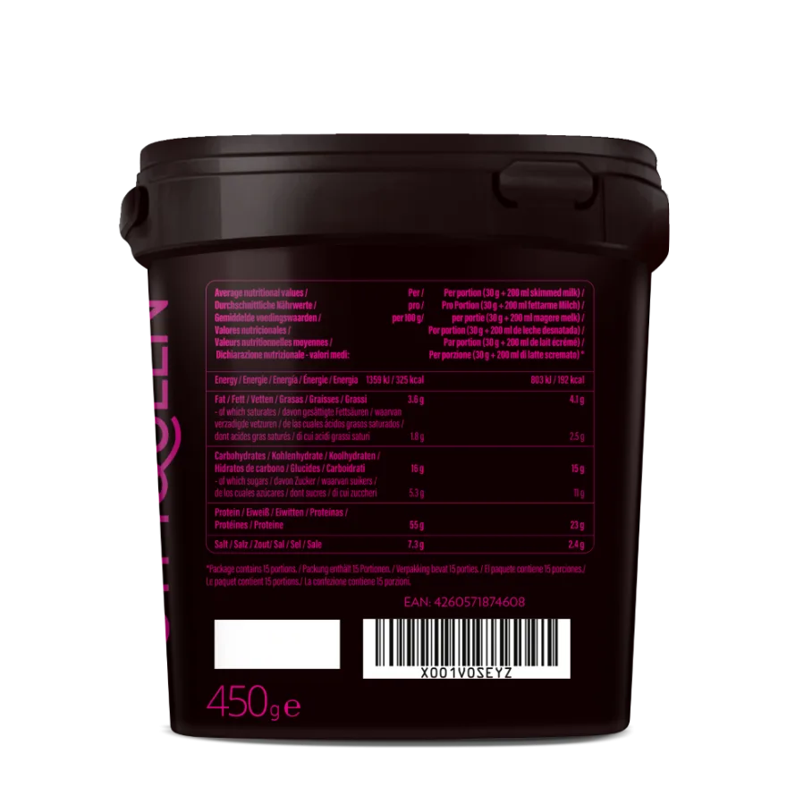 Protein Pudding (450g) Himbeere – Bild 7