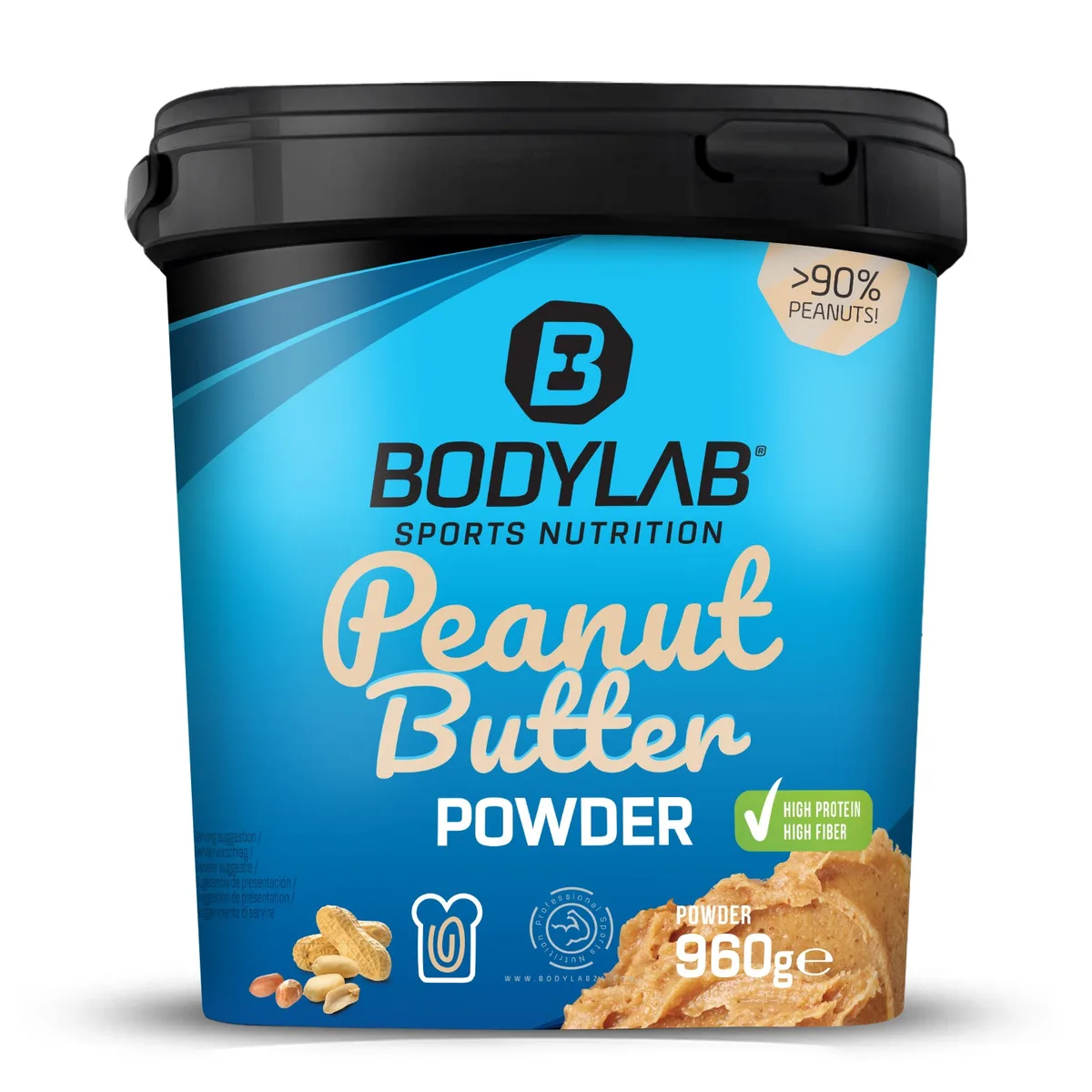 High Protein Peanut Butter Powder (960g) Peanut Light