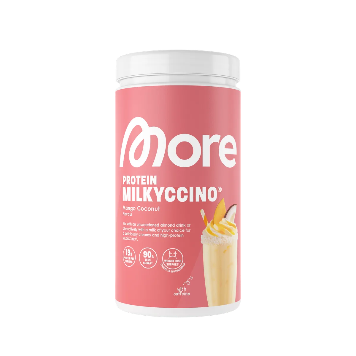 More Protein Milkyccino® Mango Coconut / 25g Probe – Bild 3