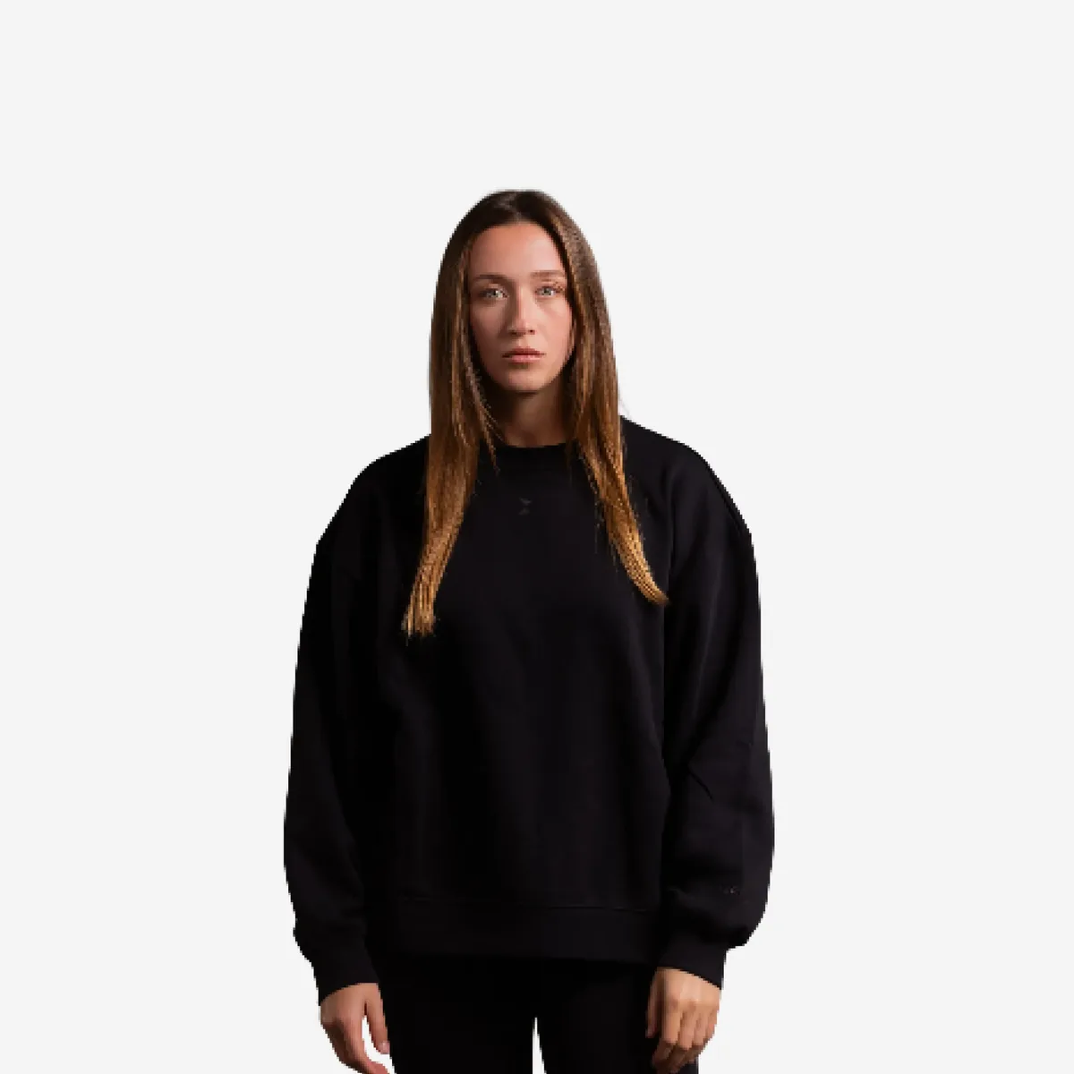 Women's Crew Neck Sweater Zwart / M – Bild 8