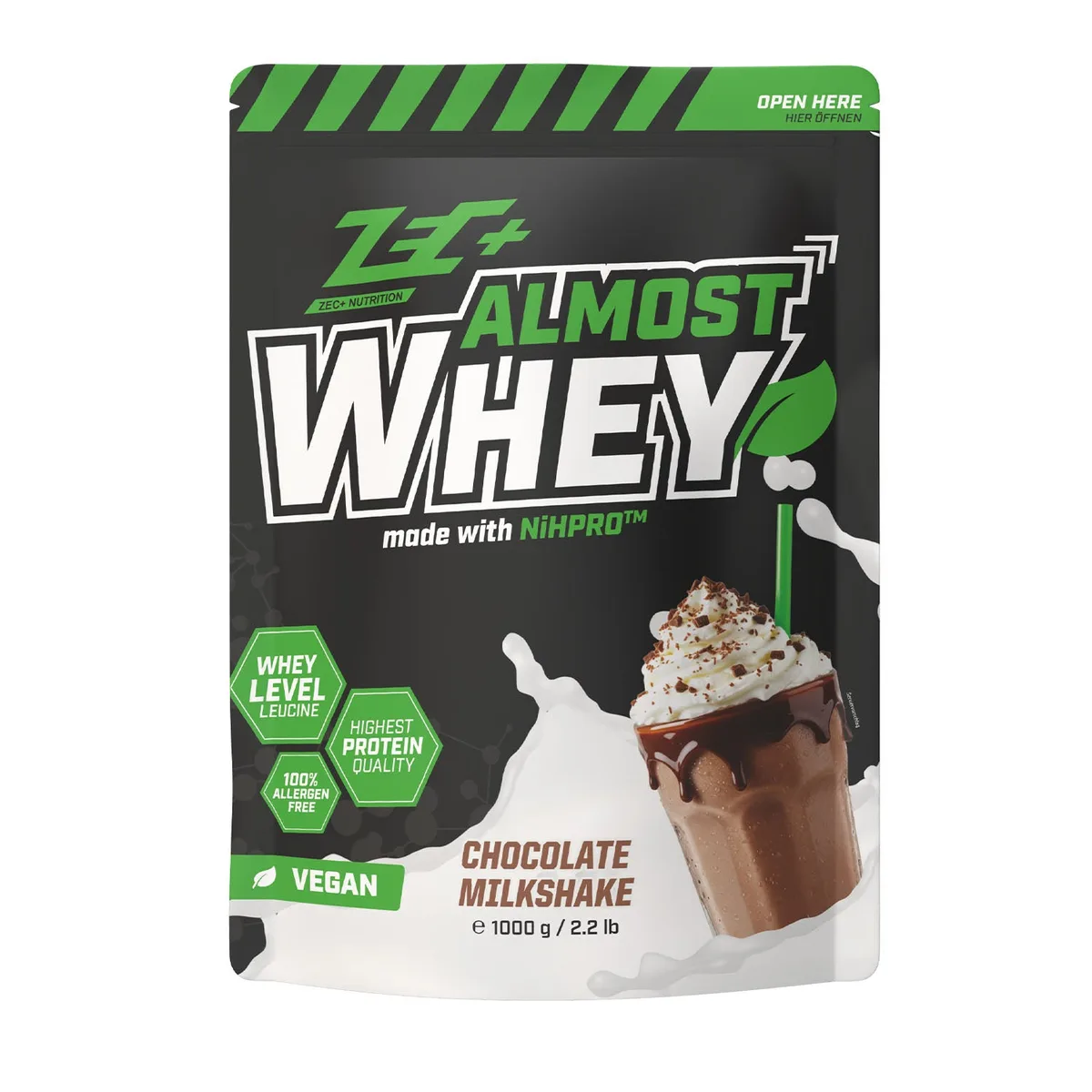 ZEC+ ALMOST WHEY, 1000g 1000g / Chocolate