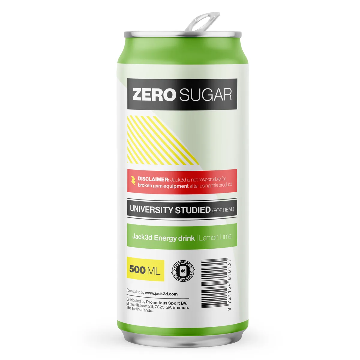 Jack3d Energy Drink Lemon Lime / 500ml – Bild 4