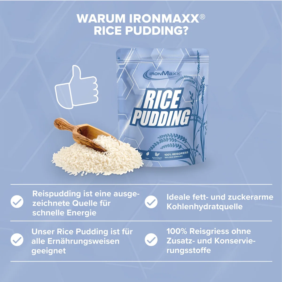 Rice Pudding (750g) - Neutral – Bild 3
