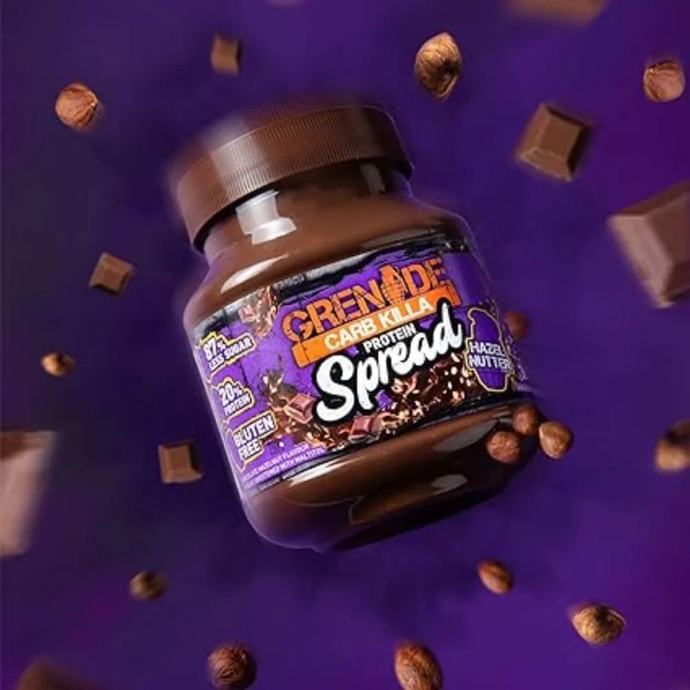 Grenade Carb Killa Protein Spread - Hazel Nutter, 1 x 360 g Jar – Bild 2