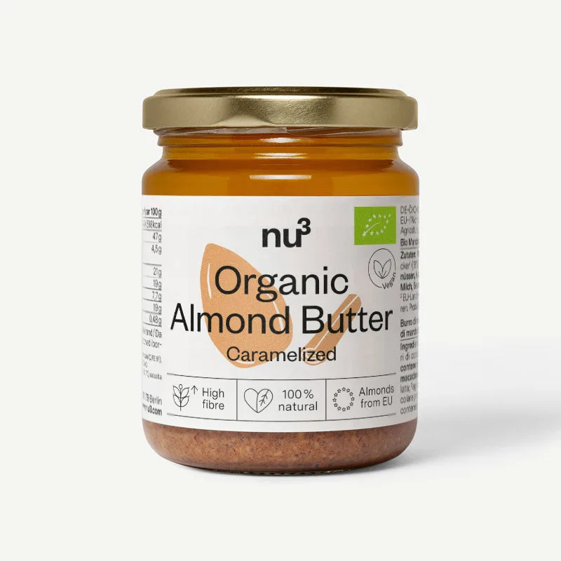 nu3 Bio Gebrannte-Mandel-Aufstrich Caramelized / 250 g – Bild 2