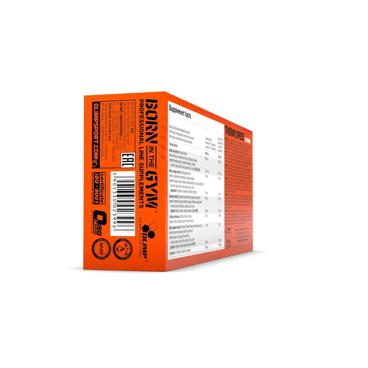 Olimp Thermo Speed Extreme Mega Caps 120 Kapseln a 1250 mg, 150 g – Bild 3