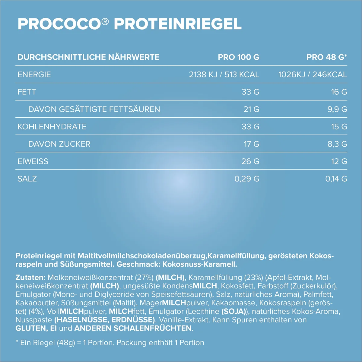Prococo® (48g) - Coconut Caramel – Bild 4