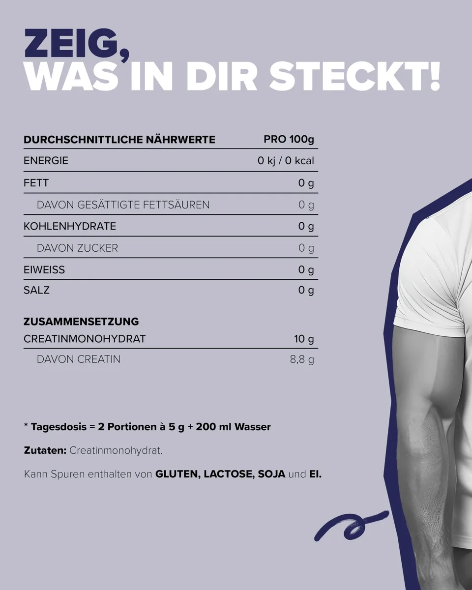 IronMaxx Creatine Monohydrat-Pulver – Bild 5