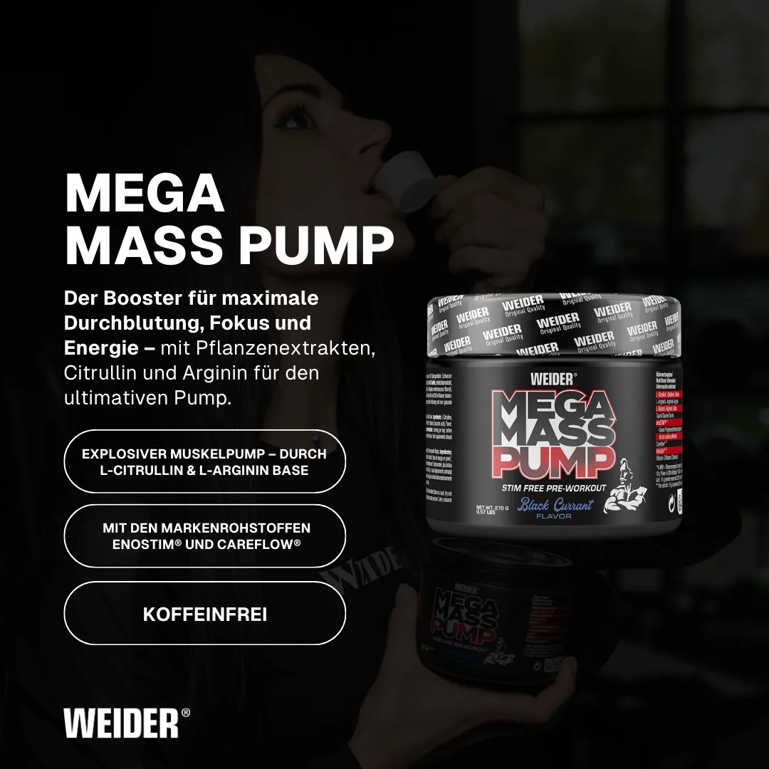 Mega Mass Pump Black Currant – Bild 2