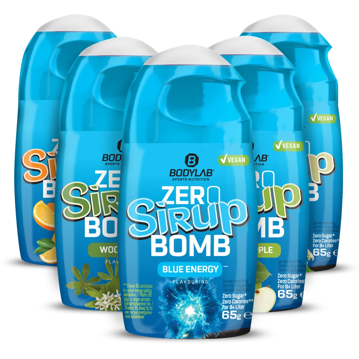 MIX IT - 5 x ZERO Sirup BOMB (je 65 ml)