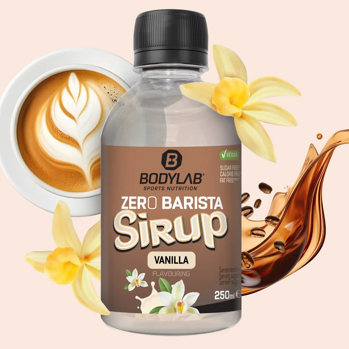 Zero Barista Sirup (250ml) Pistazie