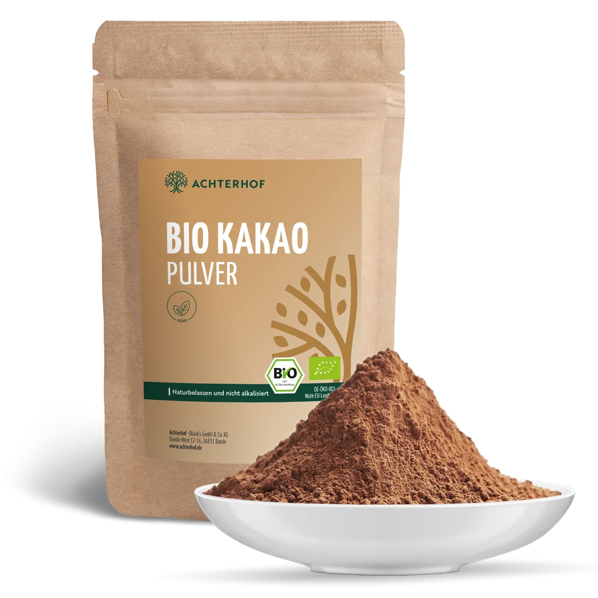 Bio Kakao Pulver (1000g) – Bild 2