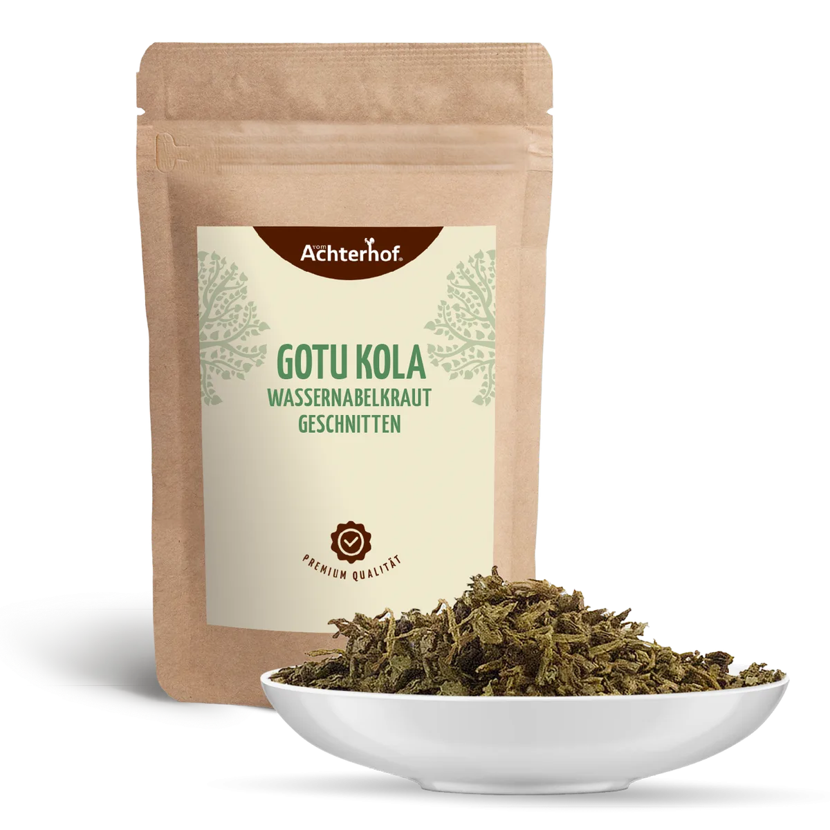 Gotu Kola Wassernabelkraut geschnitten (100g) – Bild 2
