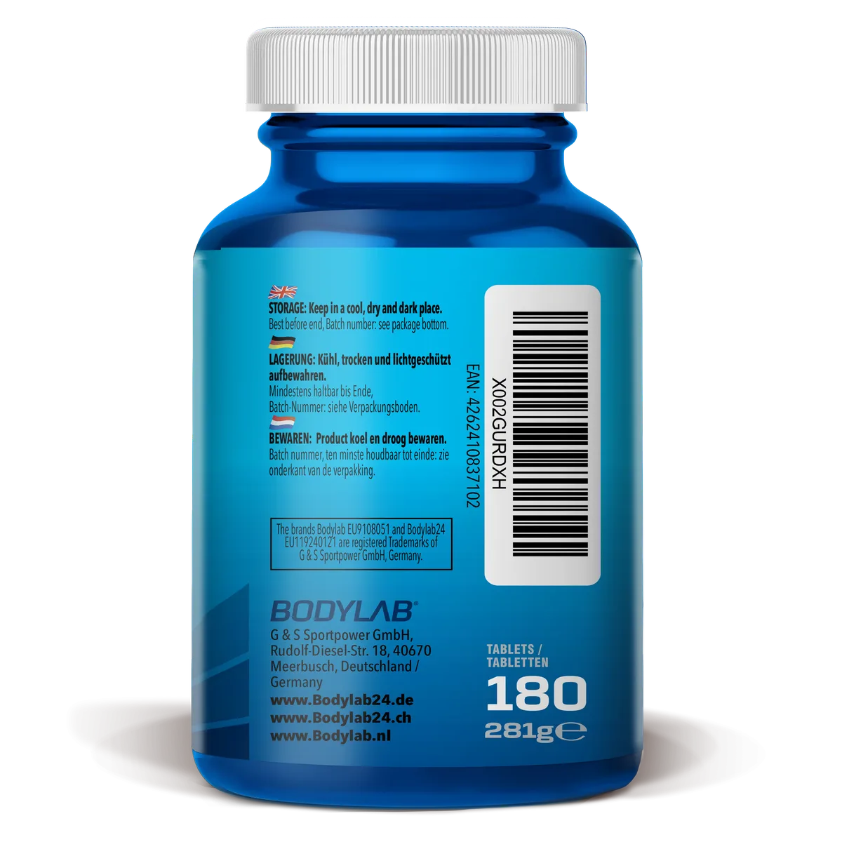 100% Magnesium Bisglycinat (180 Tabletten) – Bild 4