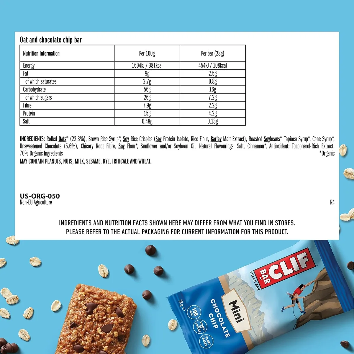 Clif Mini Bar (10x28g) Crunchy Peanut Butter – Bild 4