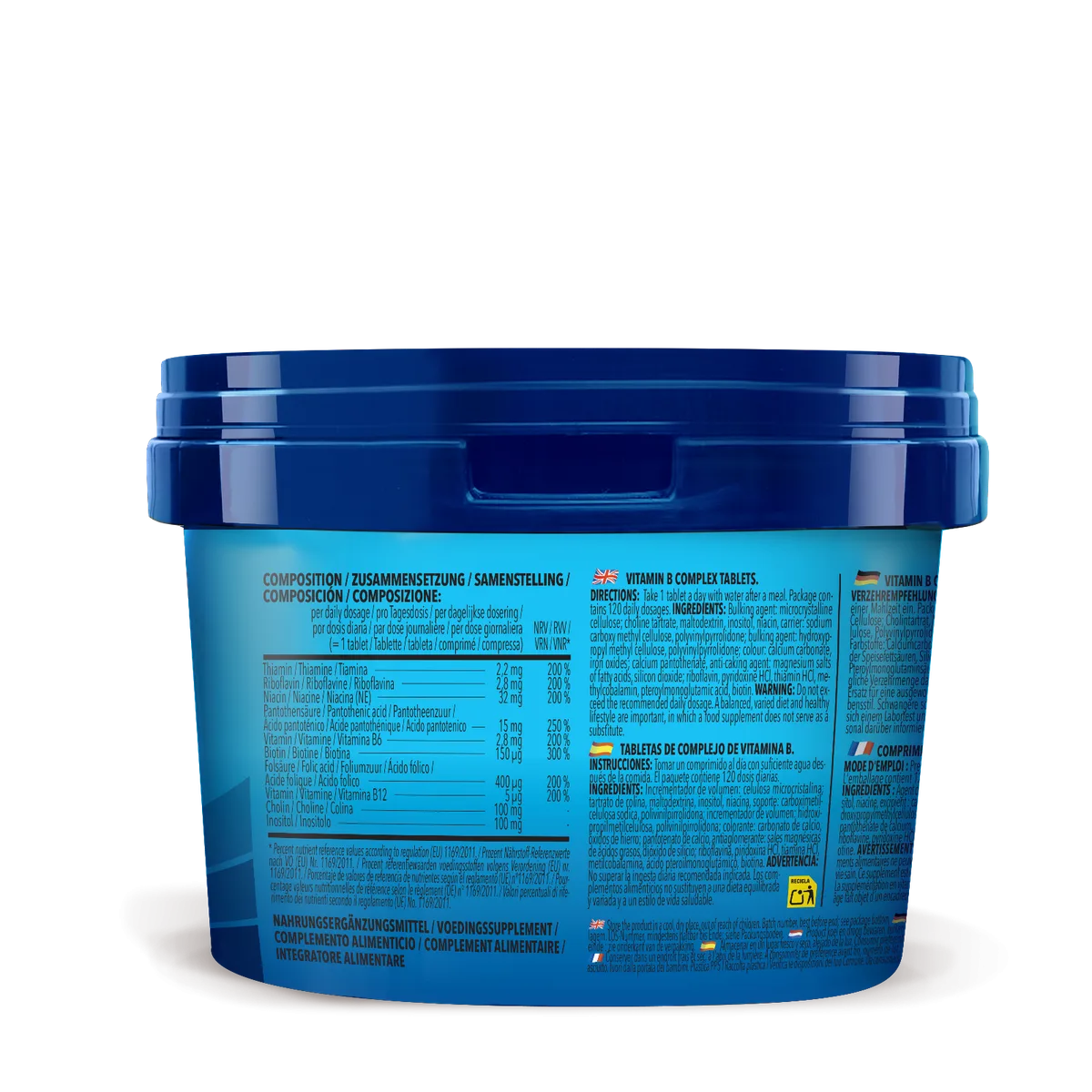 Vitamin B Complex (120 Tabletten) – Bild 3