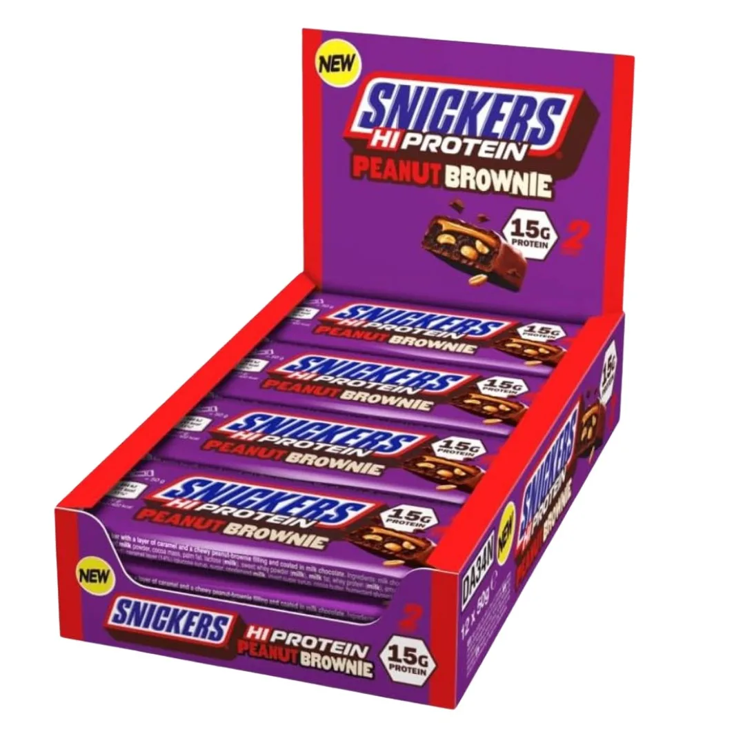 Snickers Hi Protein Bar 12 x 50g Riegel (Karton)