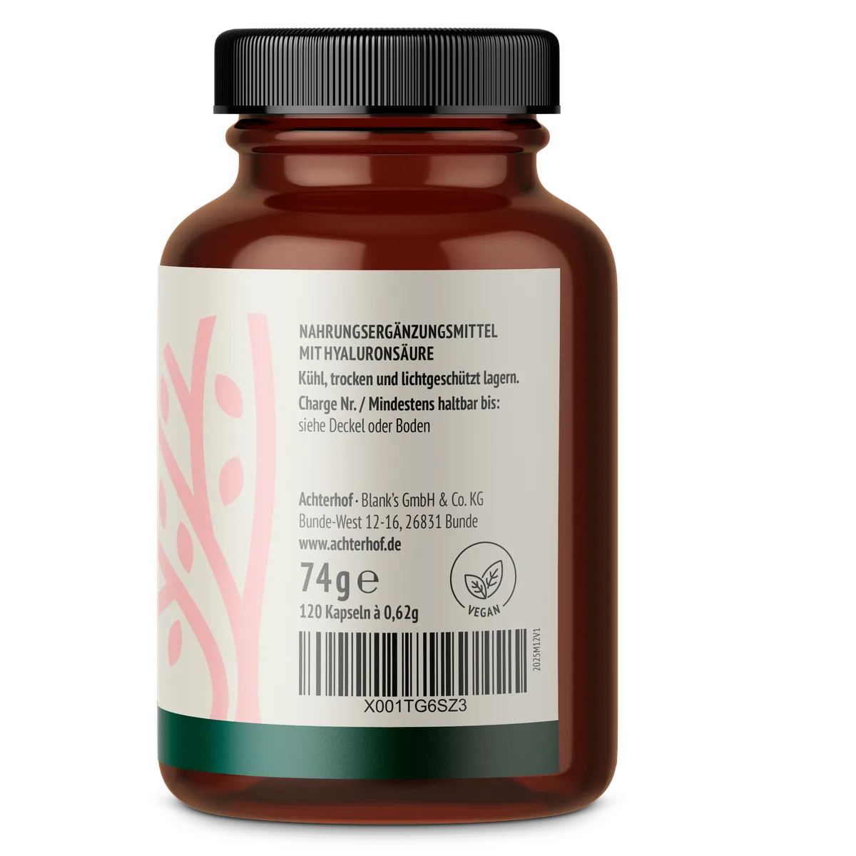 Hyaluronsäure Kapseln (120 Kapseln) – Bild 3