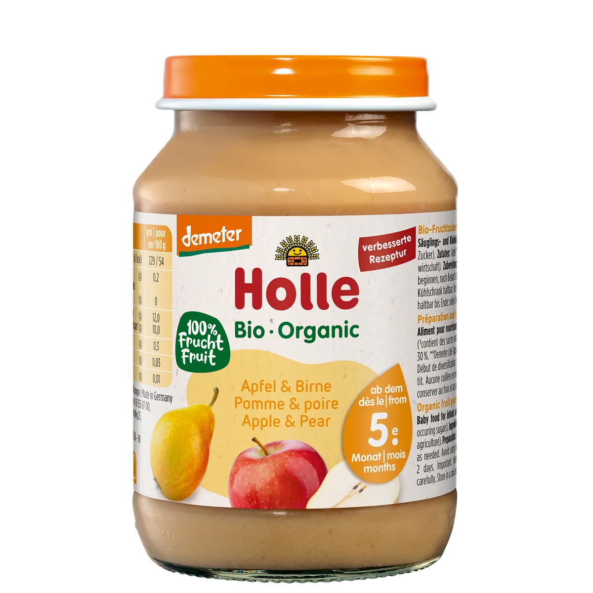 Apfel & Birne - 190g - Demeter ab dem 5. Monat