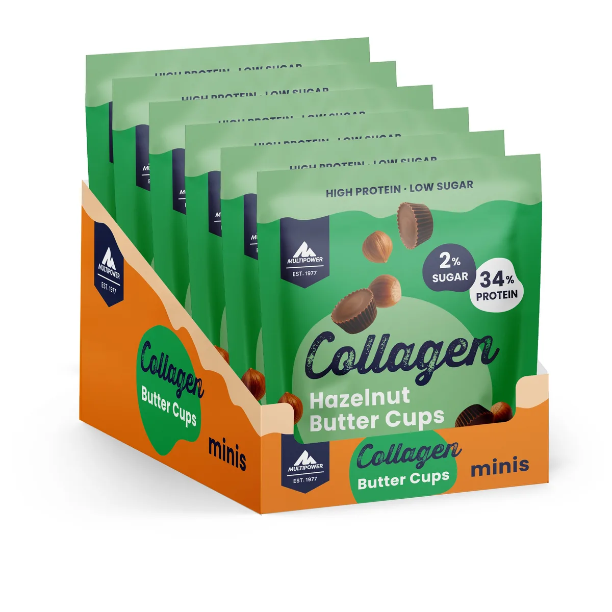Collagen Cups (6x70g) Peanut Butter – Bild 7
