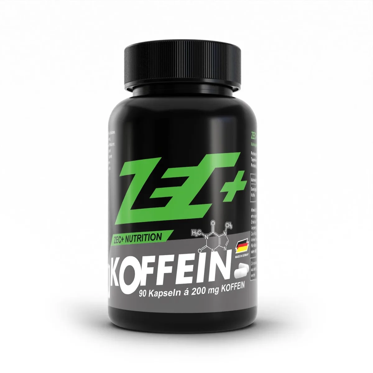 ZEC+ KOFFEIN Koffeintabletten 200 mg, 90 Stück 1 Stück