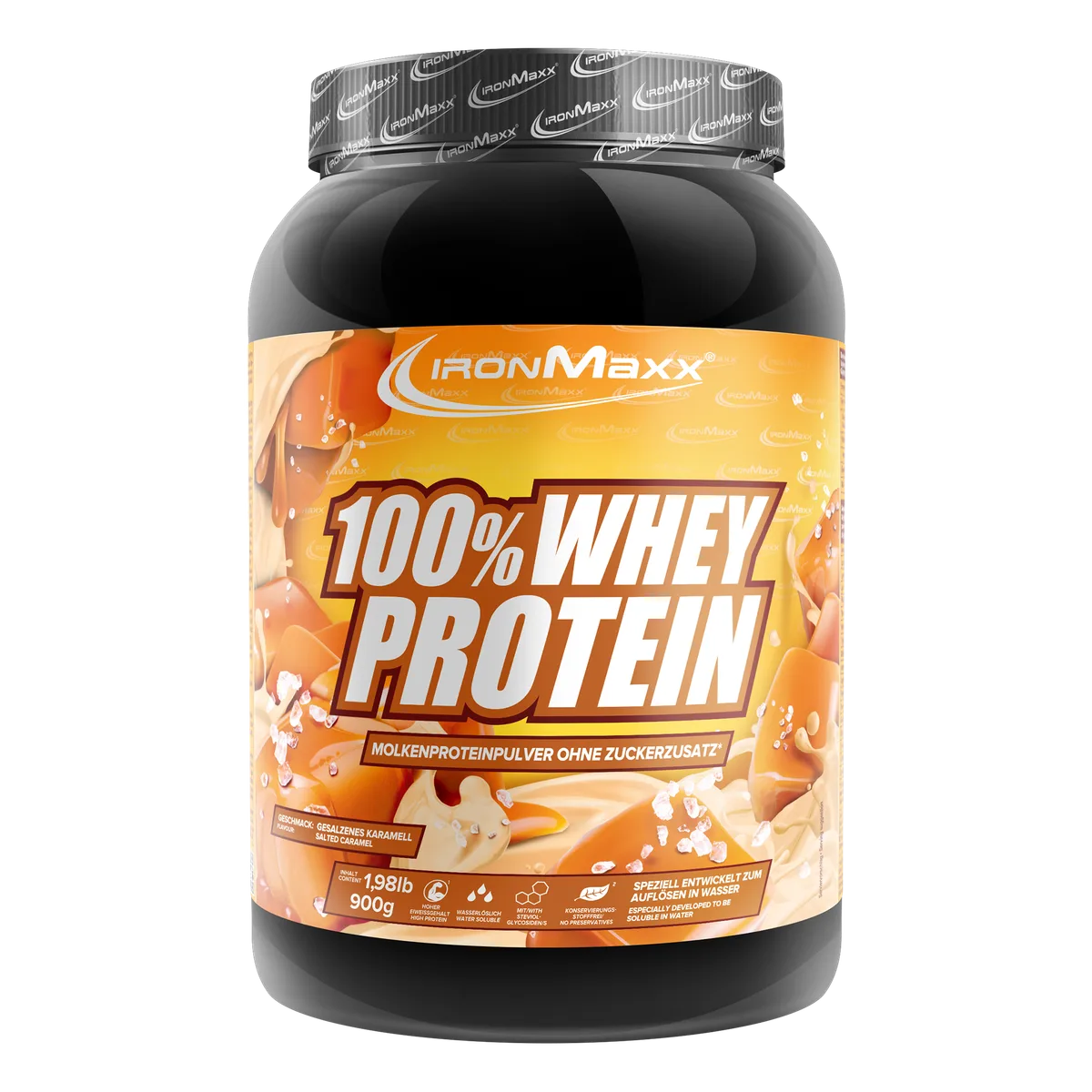 100% Whey Protein (900g) - Salted Caramel