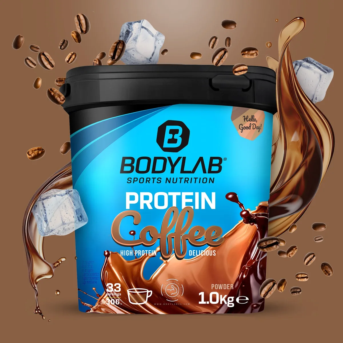 Protein Coffee (1000g) Kaffee-Decafe (entkoffeiniert) – Bild 3