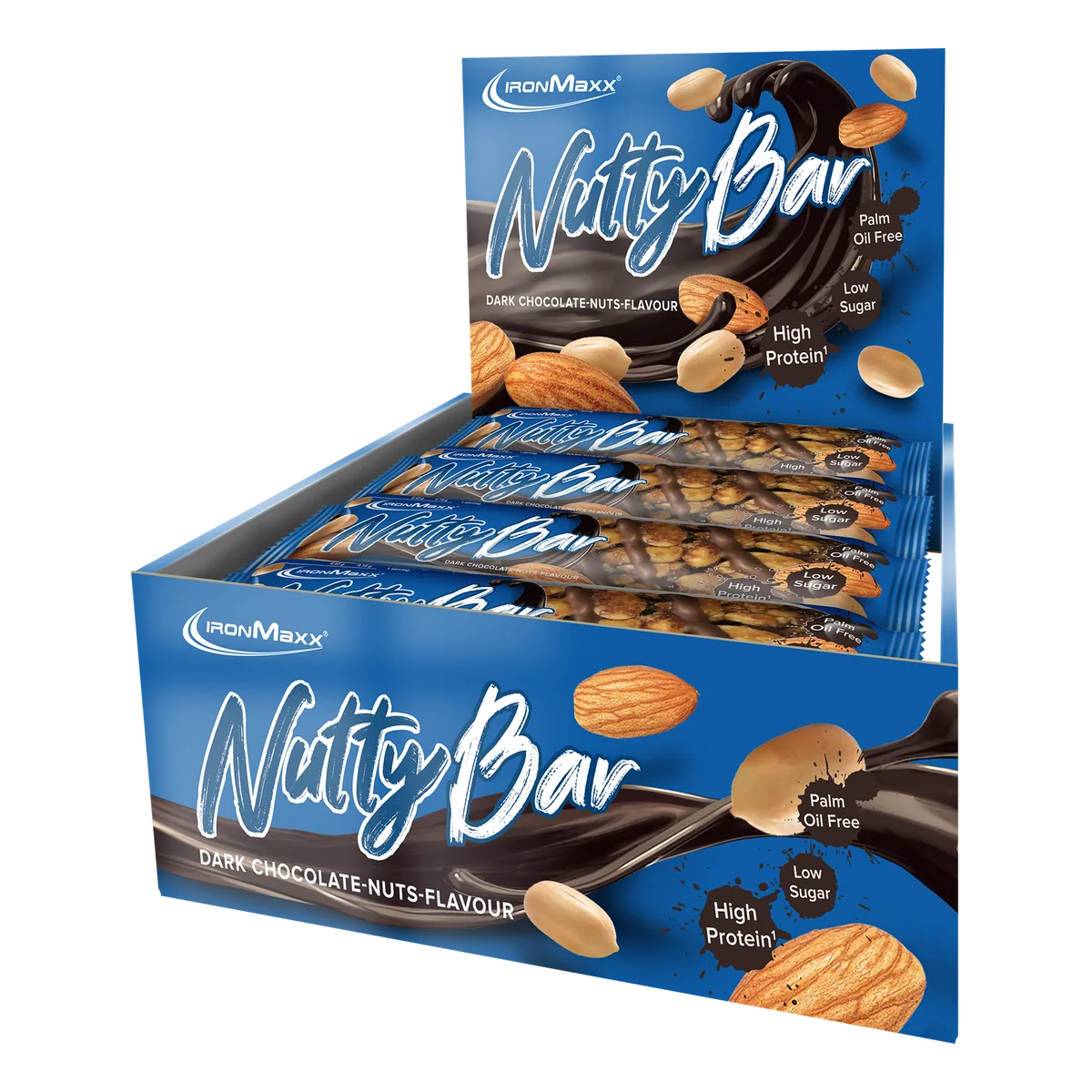 Nutty Bar (12x40g) - Dark Chocolate Nut