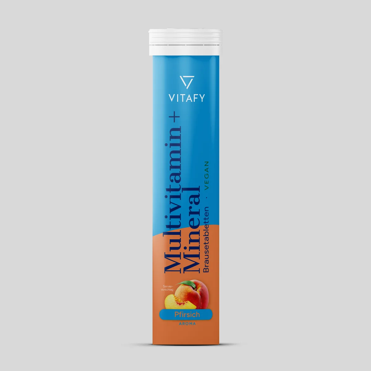 Multivitamin + Mineral - Pfirsich (20 Brausetabletten) – Bild 7