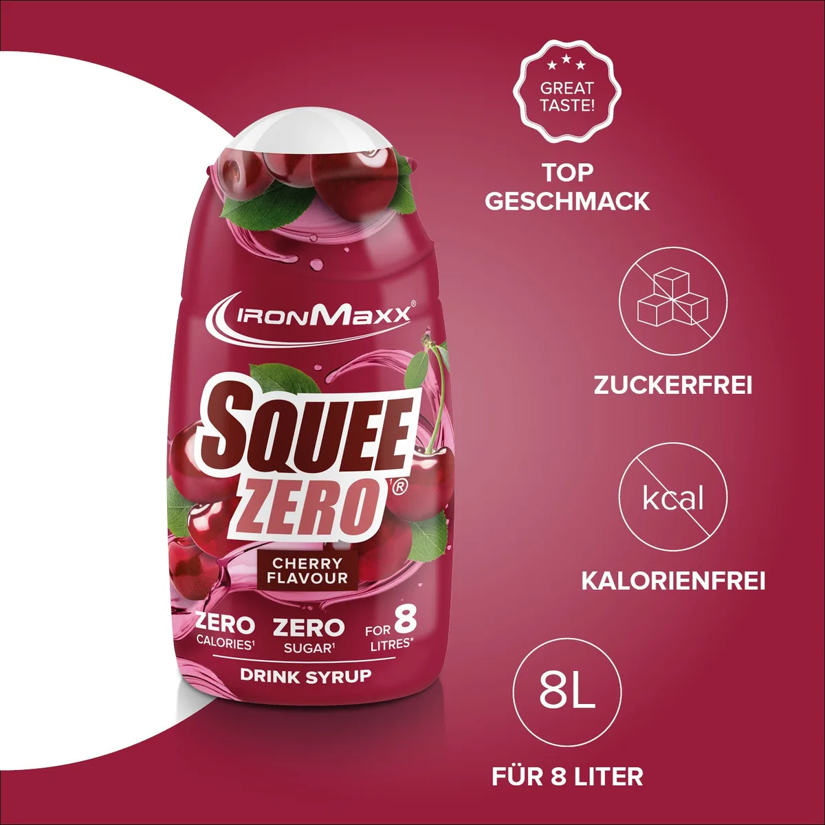 SqueeZero (65ml) - Cherry – Bild 2