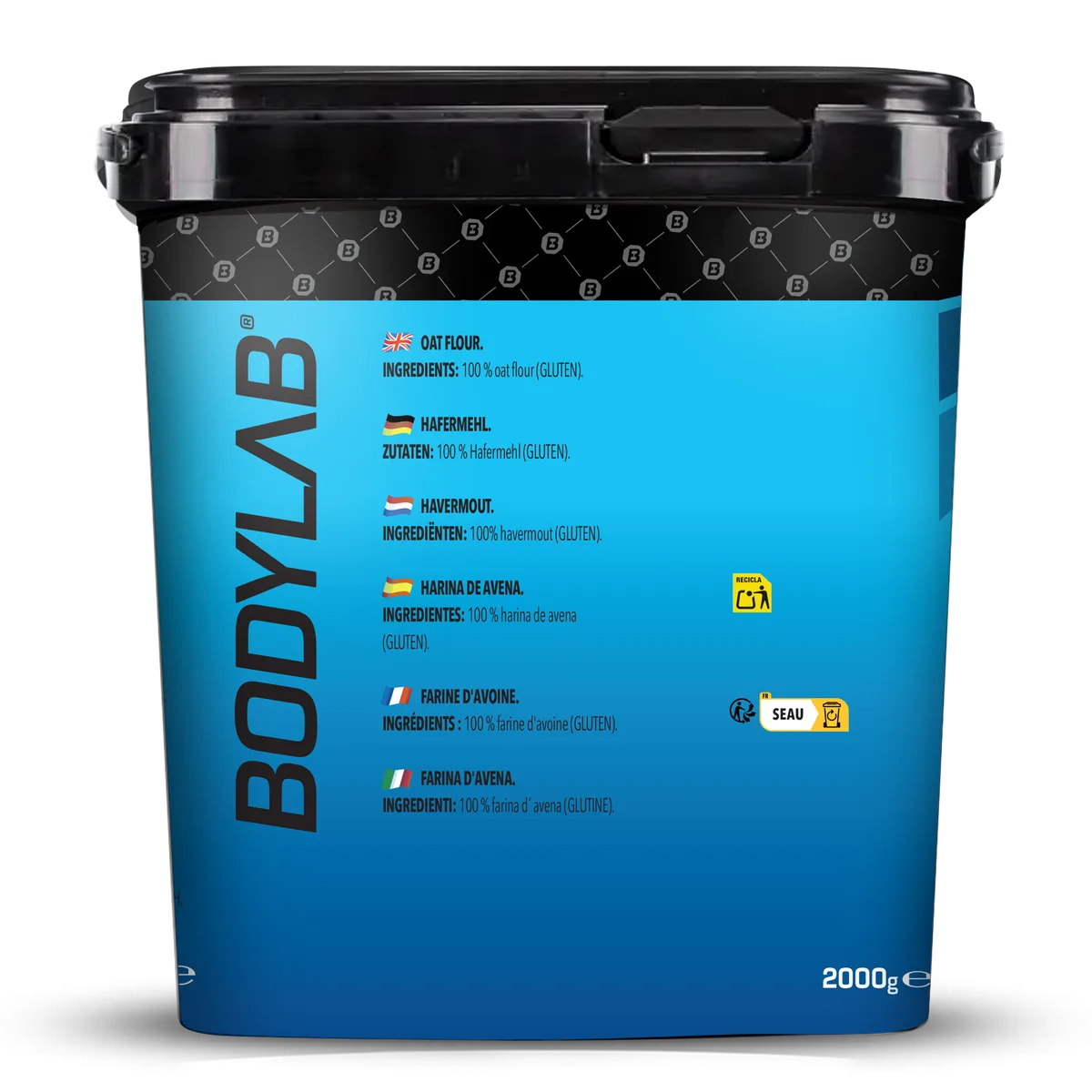 Instant Oats fine (2000g) – Bild 2