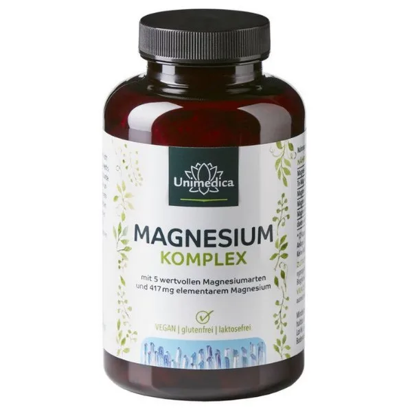 Unimedica Magnesium Komplex, 180 Vcaps.